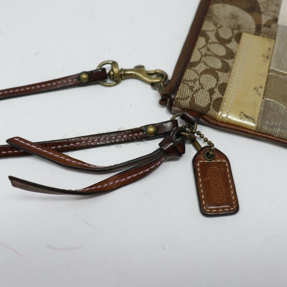 Coach Patchwork Signature Whipstitch Patch Jacqua… - image 3